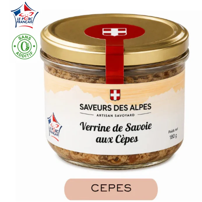 Verrine de Savoie aux Cèpes 180 g - Aux Salaisons Savoyardes