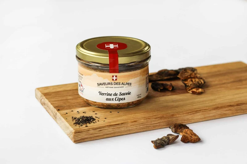Verrine de Savoie aux Cèpes 180 g - Aux Salaisons Savoyardes
