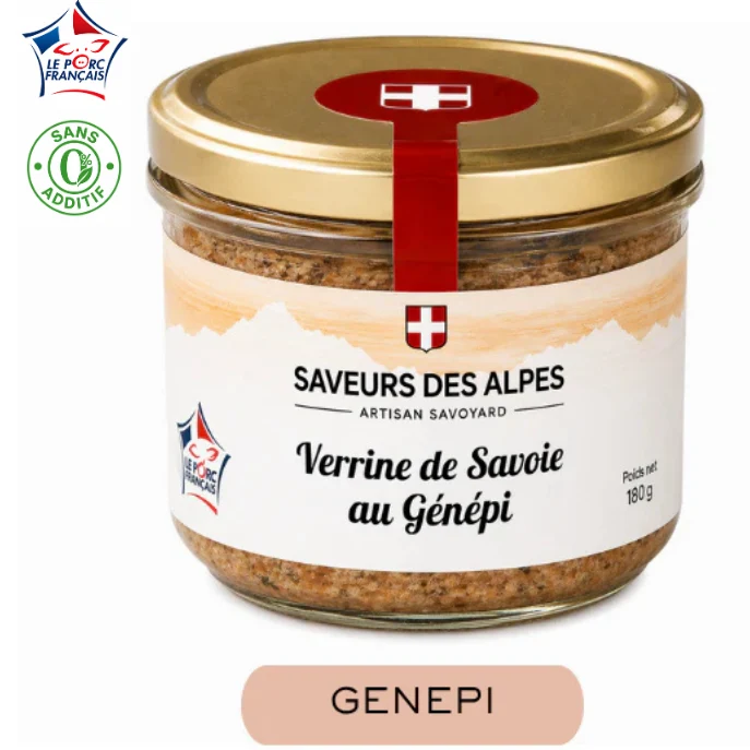 Verrine de Savoie au Génépi 180 g - Aux Salaisons Savoyardes