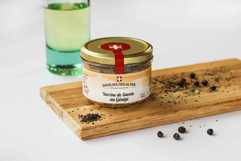 Verrine de Savoie au Génépi 180 g - Aux Salaisons Savoyardes