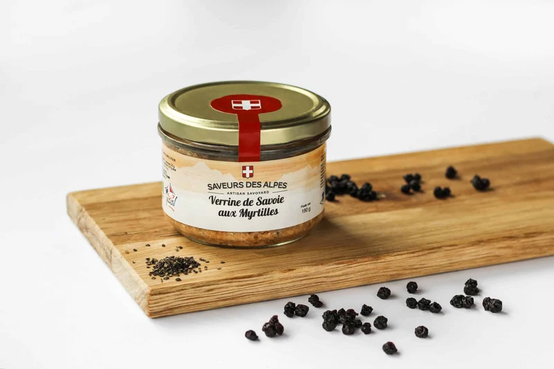 Verrine de Savoie aux Myrtilles 180 g - Aux Salaisons Savoyardes