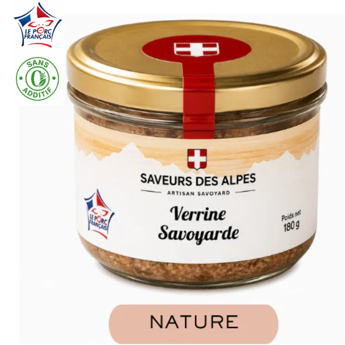 Verrine Savoyarde Nature 180 g - Aux Salaisons Savoyardes