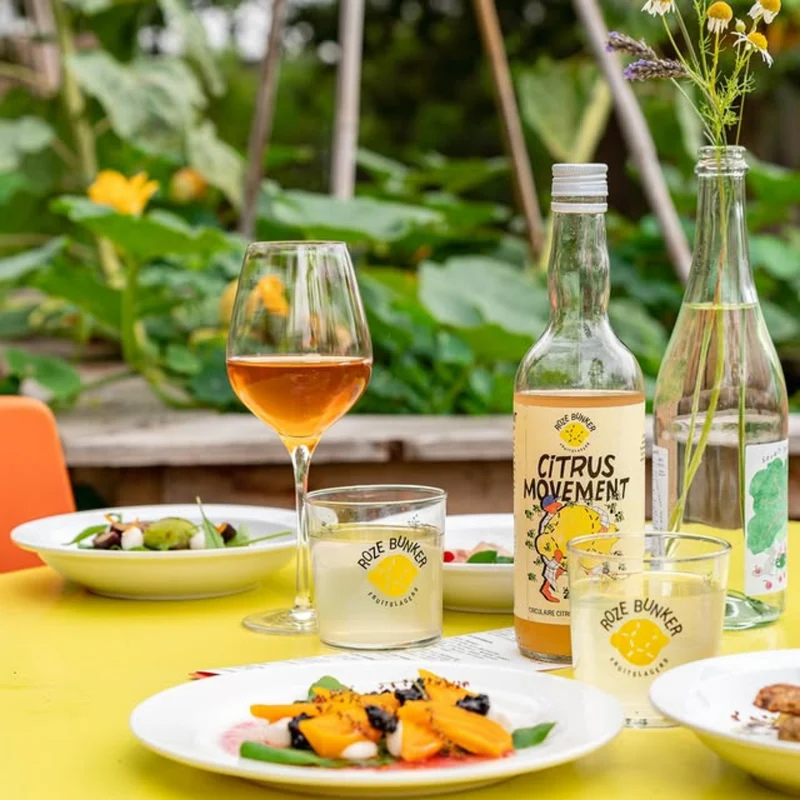 Sirop Citron/Basilic - Roze Bunker