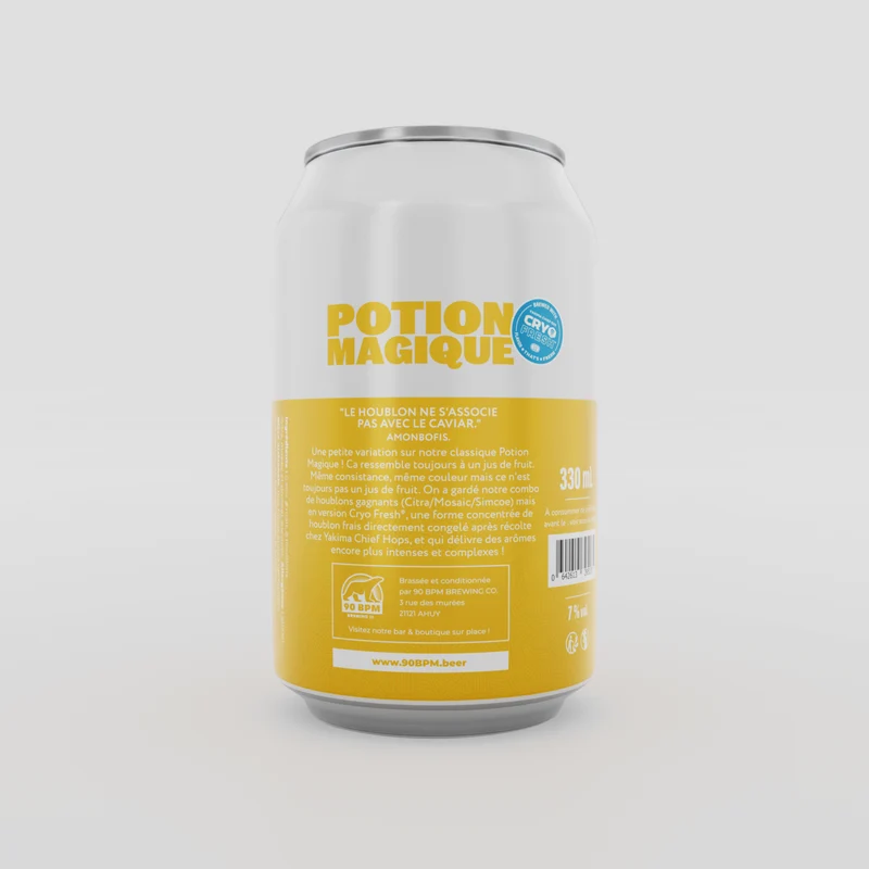 Potion Magique Cryo Fresh® Édition - New England IPA (Collab Yakima Chief Hops)