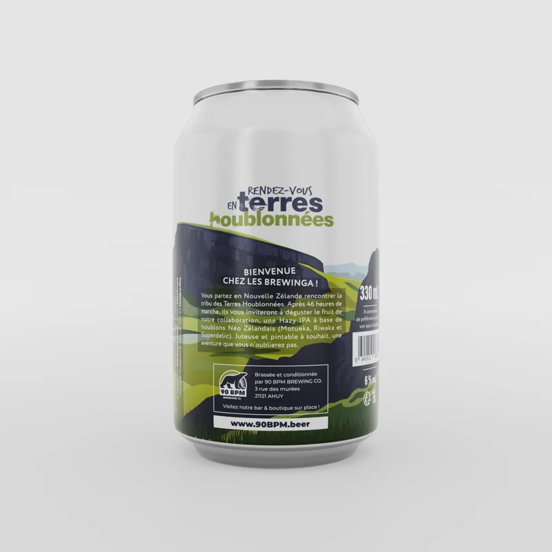 Rendez-vous en terres houblonnées - New Zealand Hazy IPA (Collab Les Terres Houblonnées)