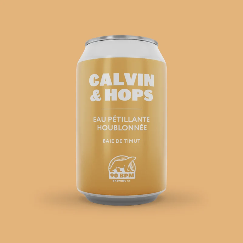 Calvin & Hops - Eau pétillante houblonnée Baie de Timut