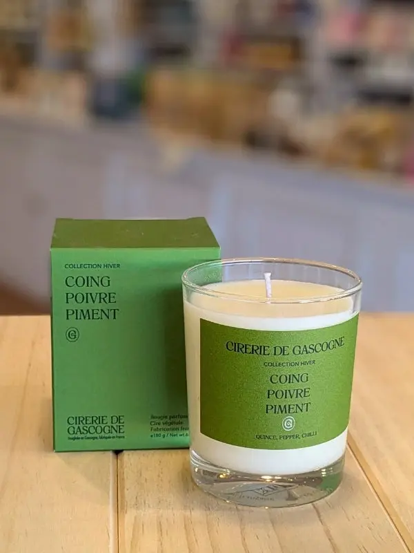 Bougie parfumée Cirerie de Gascogne Coing Poivre Piment