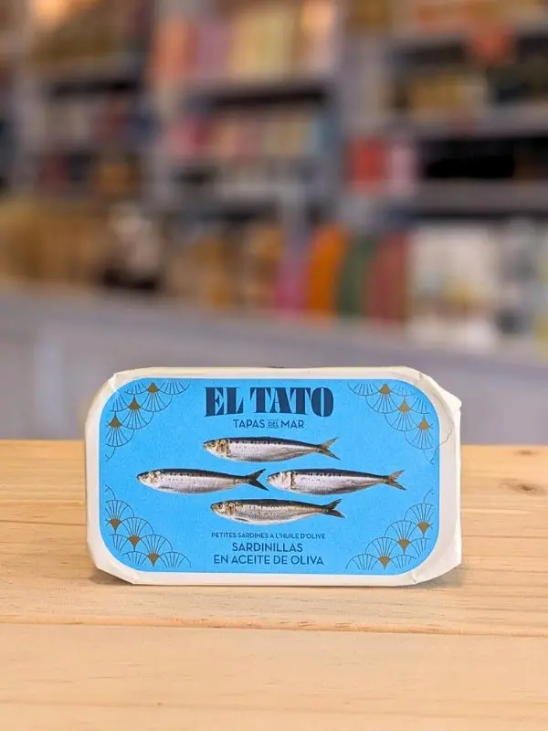 Petites sardines à l'huile d'olive El Tato