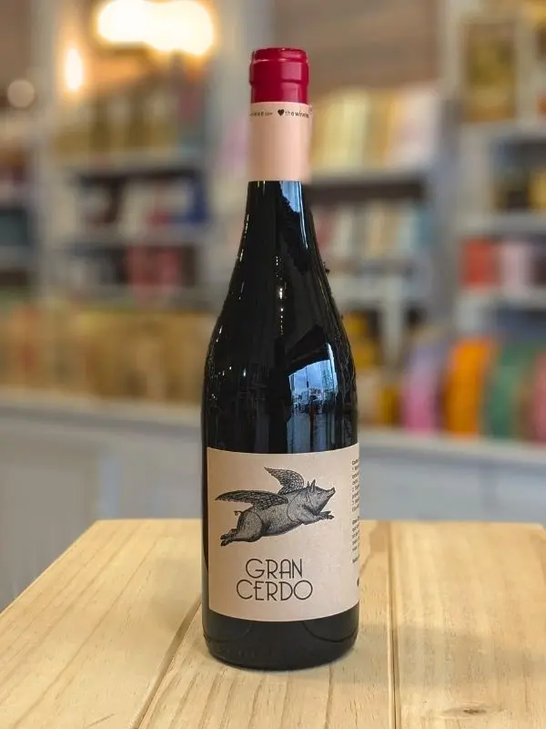 Gran Cerdo Rouge — The Wine Love | Vin de table naturel espagnol, Tempranillo bio, Gonzalo Gonzalo, 75 cl