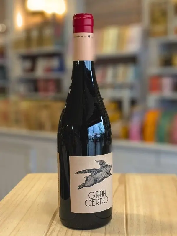 Gran Cerdo Rouge — The Wine Love | Vin de table naturel espagnol, Tempranillo bio, Gonzalo Gonzalo, 75 cl