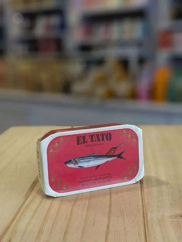 Petites sardines à l'huile d'olive et au piment El Tato