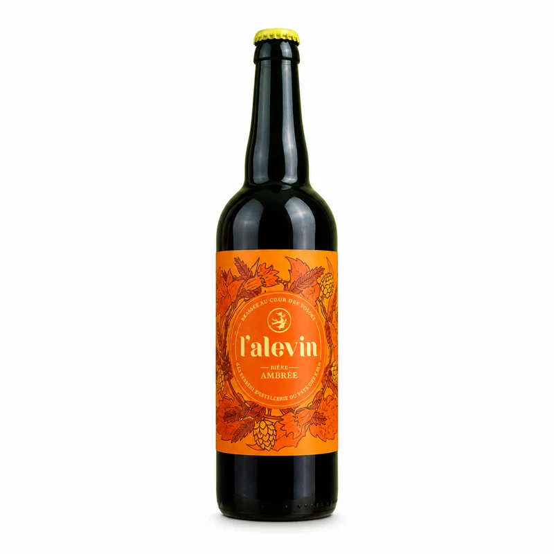 Bière Ambrée L'Alevin - Brasserie du Pays des Lacs