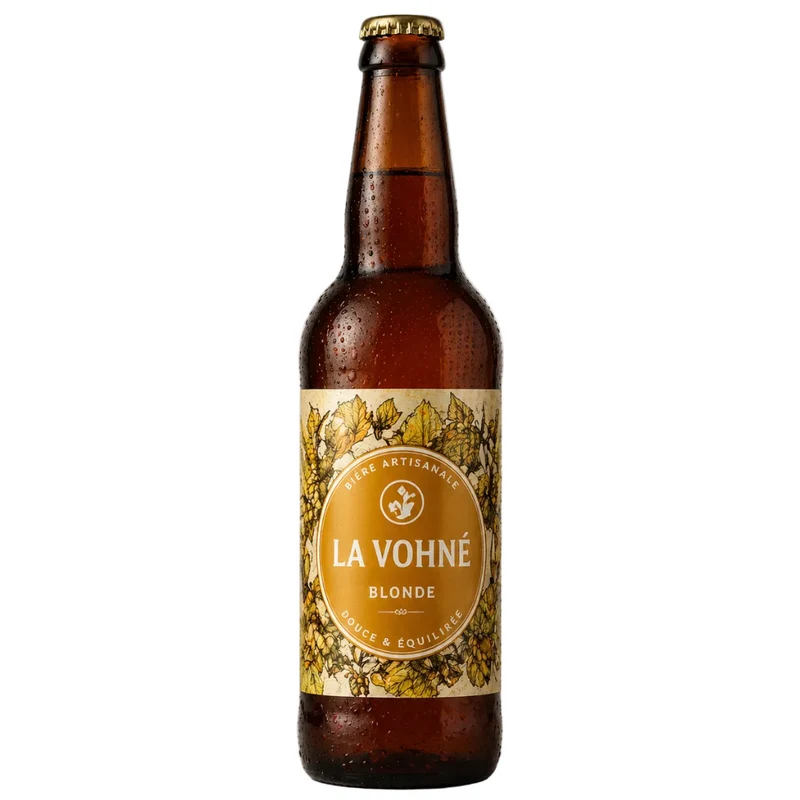 Bière Blonde La Vohné - Brasserie du Pays des Lacs