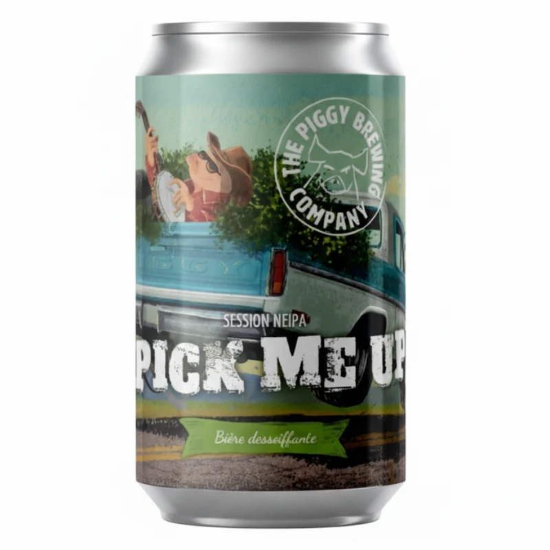 Bière Pick Me Up NEIPA 33 cl - Brasserie Piggy Brewing Company