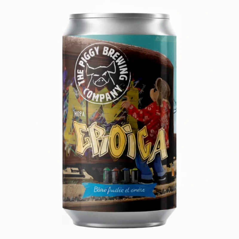 Bière Eroica Neipa 33 cl - Brasserie Piggy Brewing Company