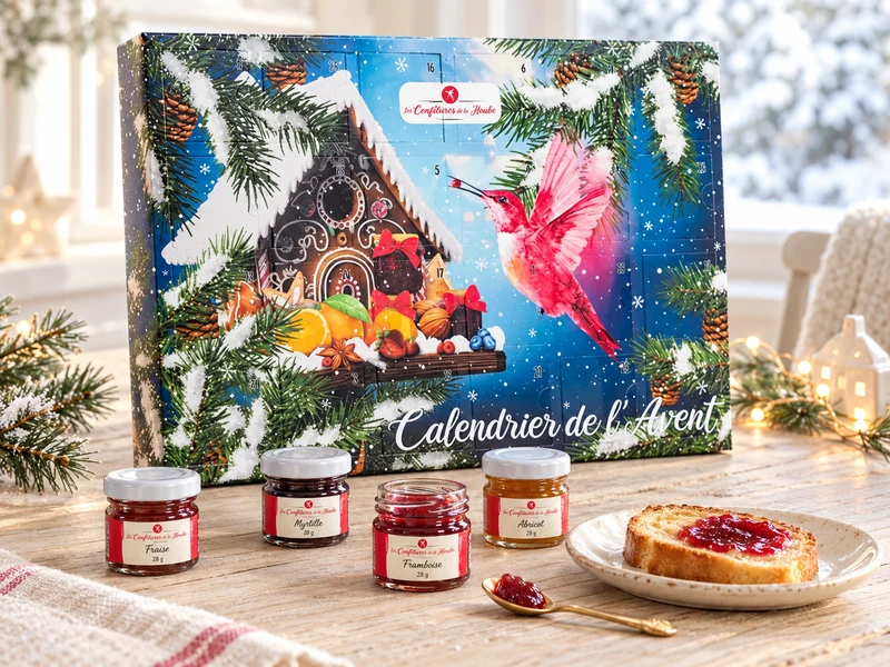 Calendrier de l'Avent Confitures Artisanales 2026