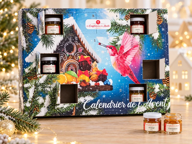Calendrier de l'Avent Confitures Artisanales 2026
