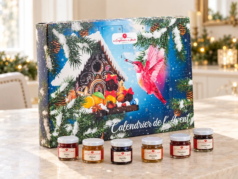 Calendrier de l'Avent Confitures Artisanales 2026