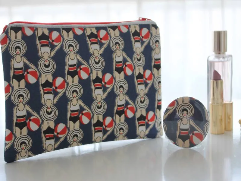 Duo pochette et miroir
