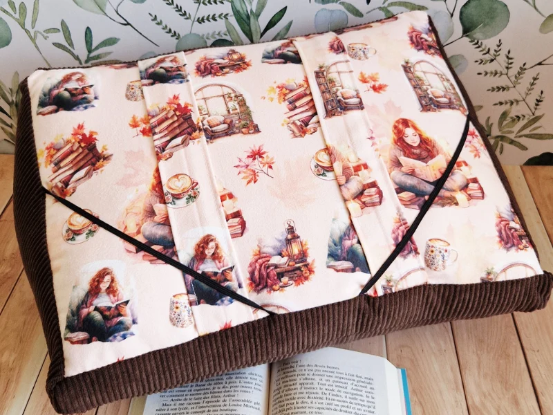 Coussin lecture 2 en 1