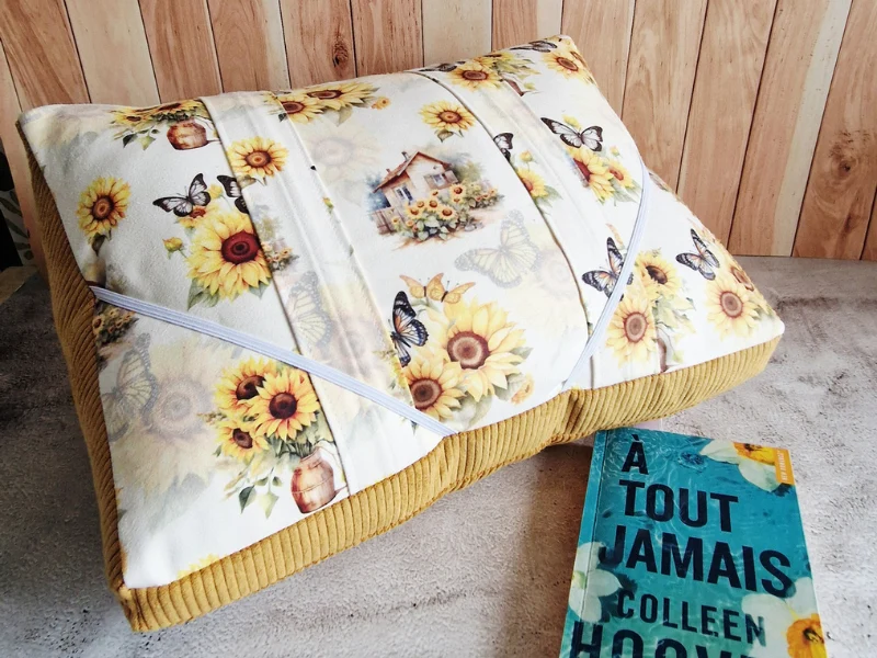 Coussin lecture 2 en 1