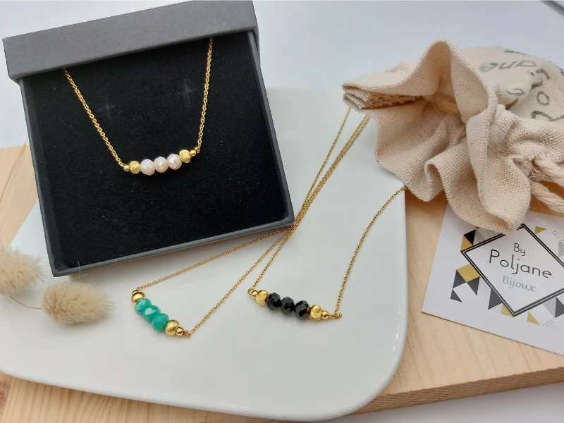 Collier MATHILDE fin et délicat