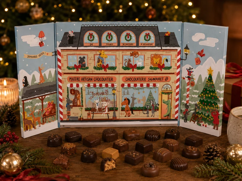 Calendrier de l’Avent Chocolats Artisanaux 2026
