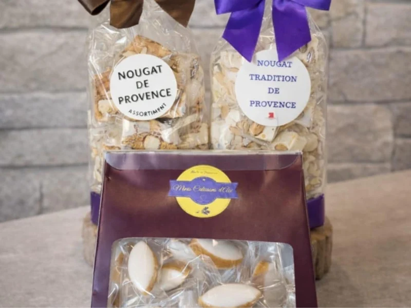 Nougat artisanal et calissons de Provence