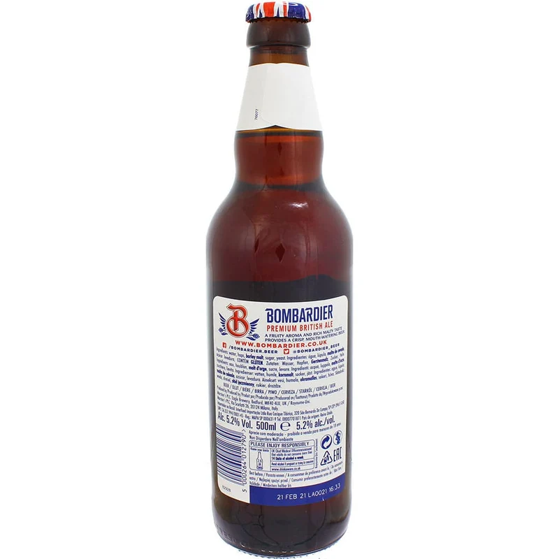 Bombardier Premium Bitter