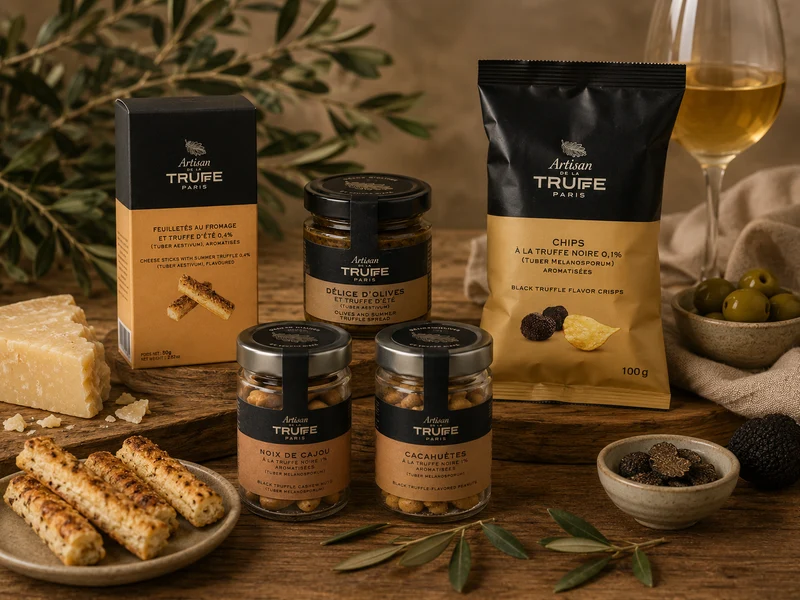 Sélection pour un apéritif truffé