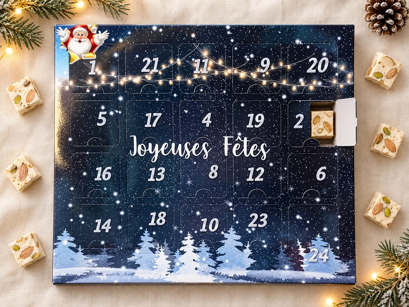 Calendrier de l’Avent Nougat 2026