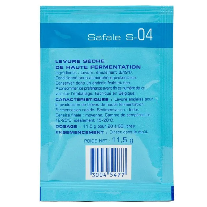 SAFALE™ S-04 11.5 G LEVURE SÈCHE ANGLAISE