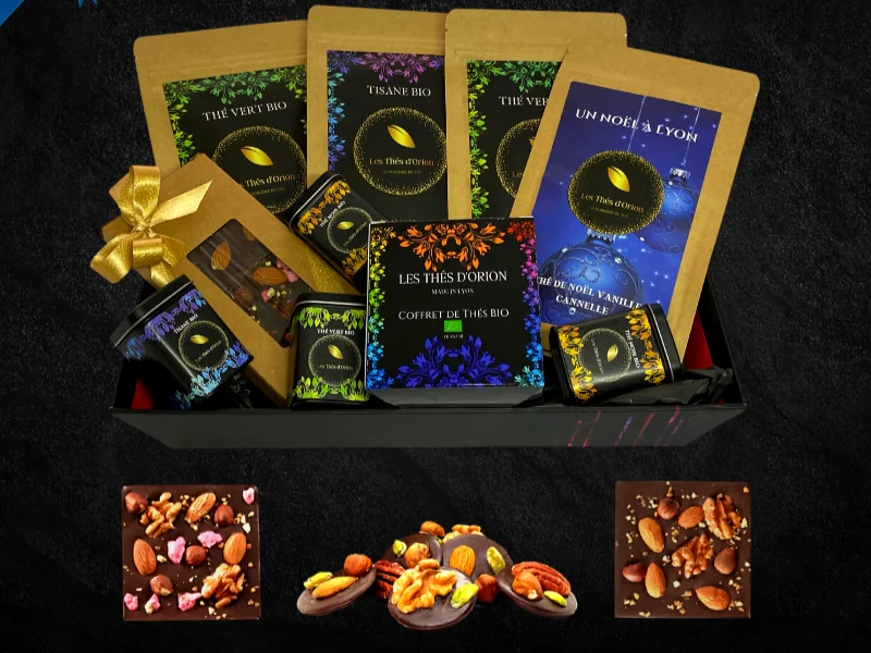 Coffret Prestige Tea time Noël gourmand