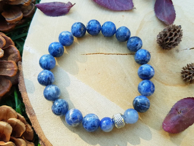 Bracelet homme en perles naturelles
