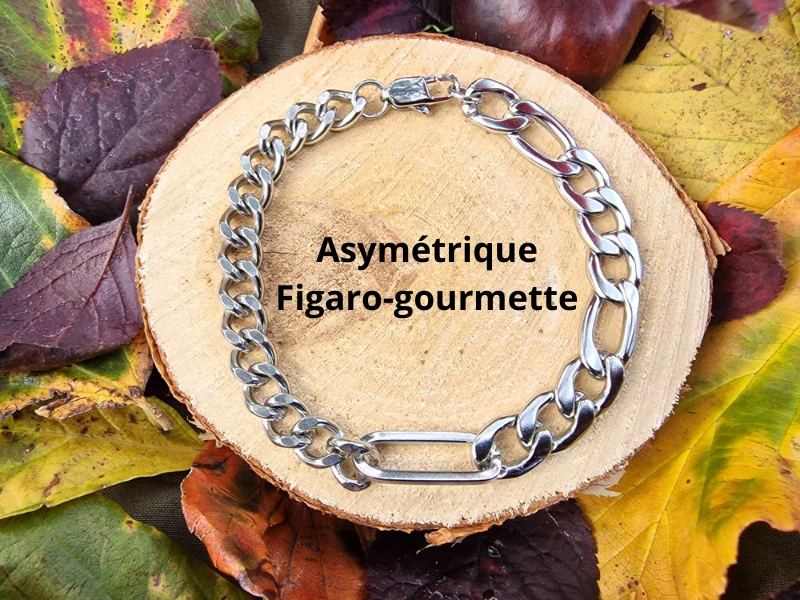 Un bracelet ou un collier Homme en acier inoxydable