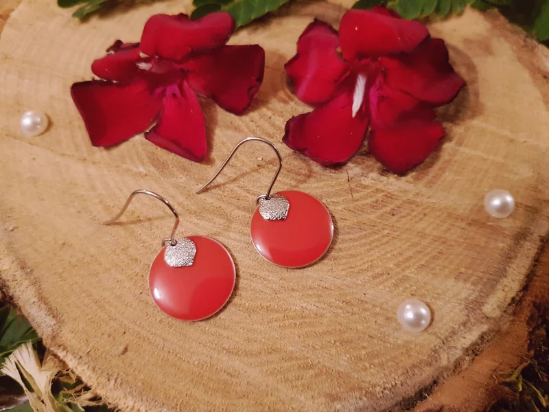 Boucles d'oreilles Sequins