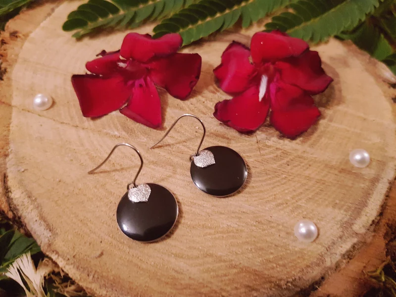 Boucles d'oreilles Sequins