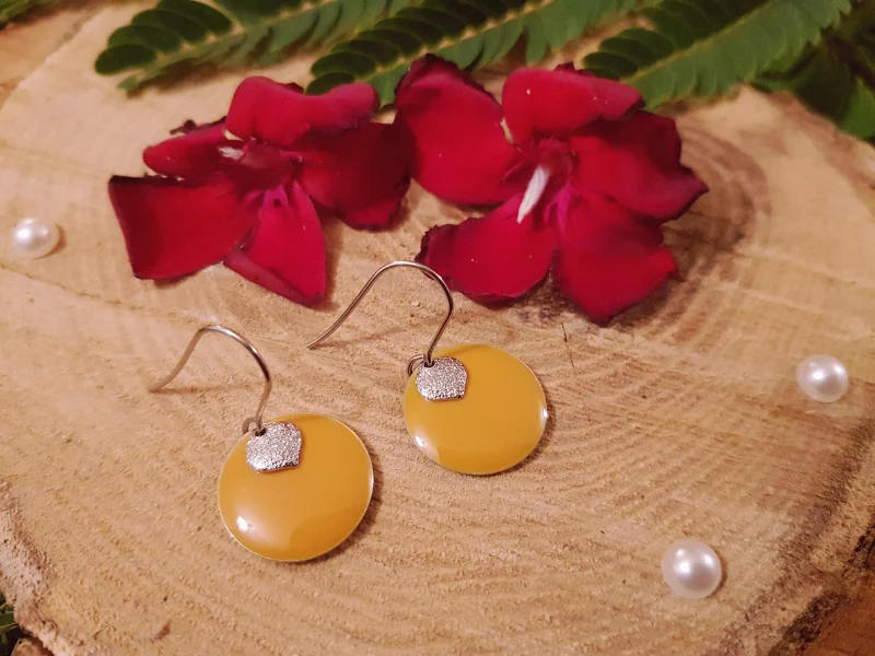 Boucles d'oreilles Sequins