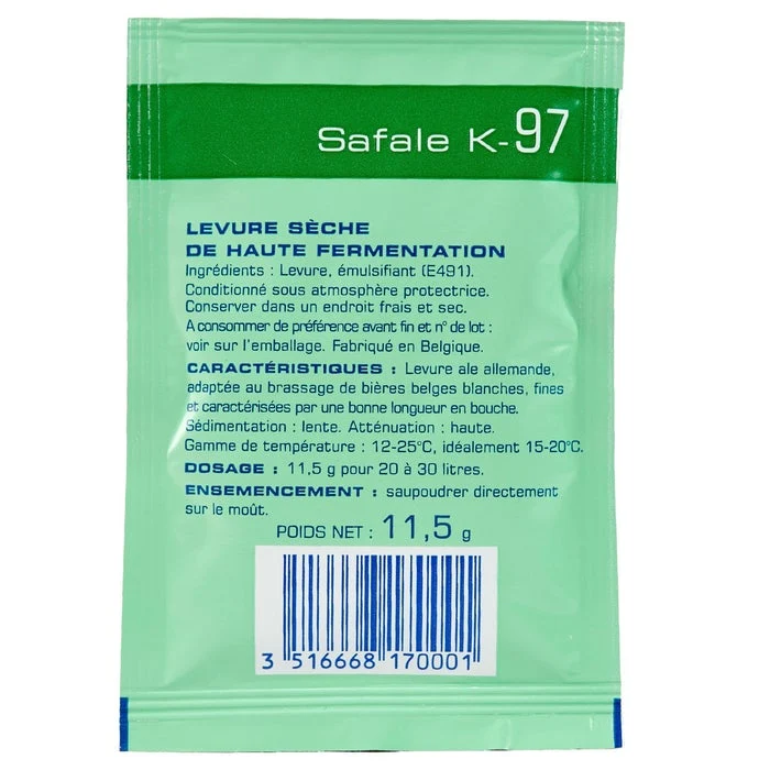 SAFALE™ K-97 LEVURE SÈCHE ALLEMANDE