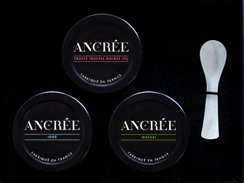 Coffret 3 saveurs de caviar végétal (45g)