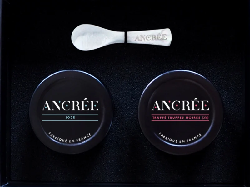 Coffret 2 saveurs de caviar végétal 45g