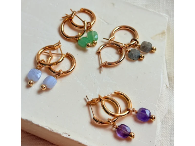 Combo des DEUX : bracelet et boucles Emy et Penelope