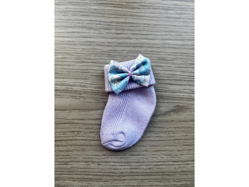 Box Hiver : Paire de chaussette noeud pour bébé