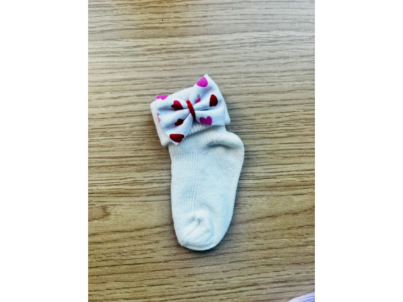Box Eté : Paire de chaussette noeud pour bébé