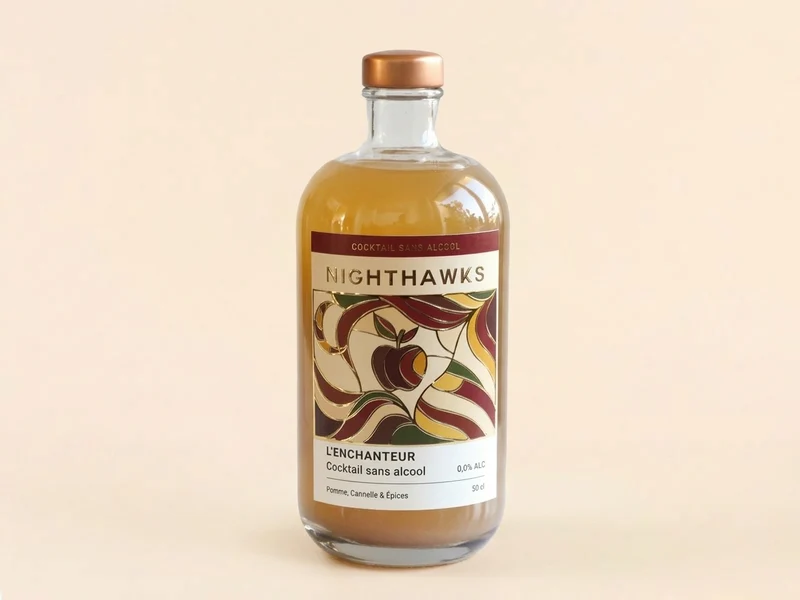 COCKTAIL PRÊT À BOIRE - SANS ALCOOL - 1 BOUTEILLE DE 50CL