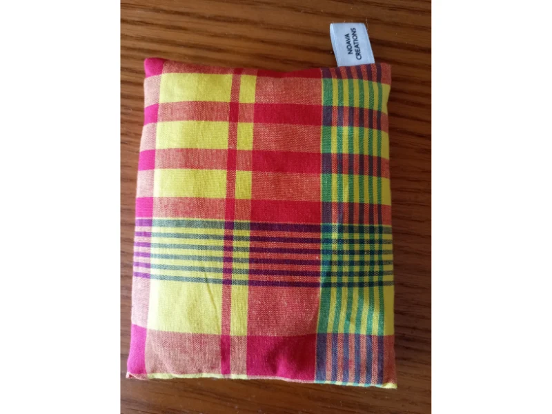 Coffret Complet Madras : bouillotte + chouchou + anneau