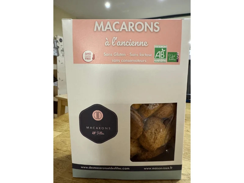 2 Boites Macarons Bio 300G