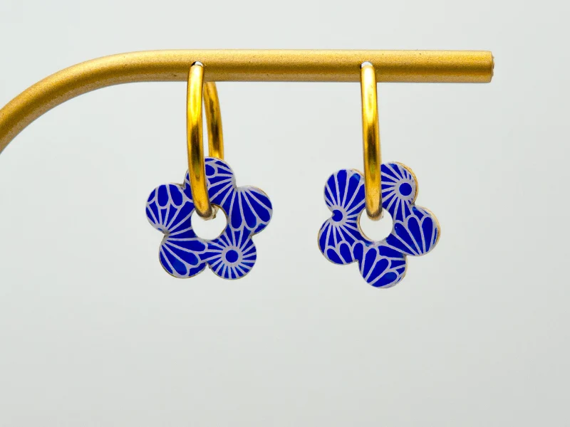 Créoles fleurs