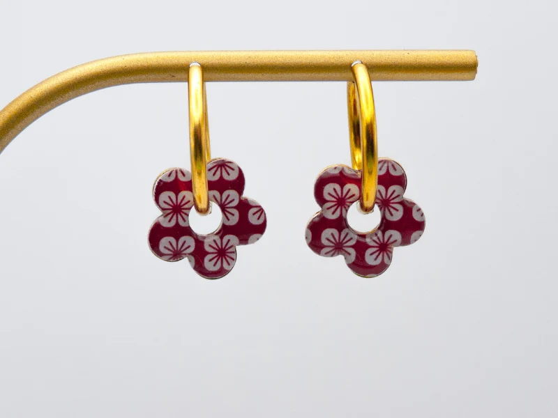 Créoles fleurs