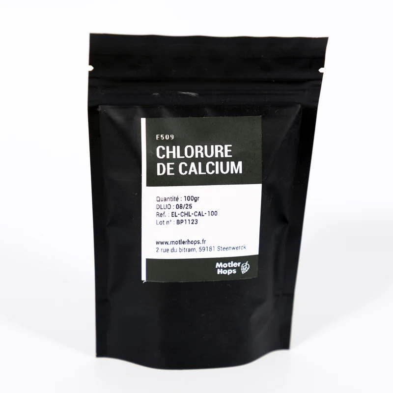 E509 CHLORURE DE CALCIUM